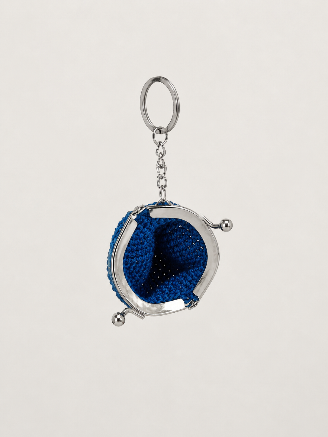 Electric Bloom Mini Wallet — Royal Blue