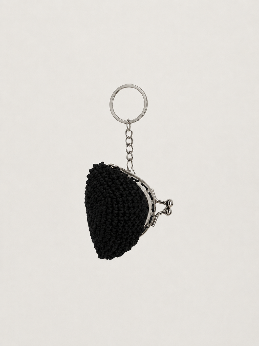 Electric Bloom Mini Wallet — Black