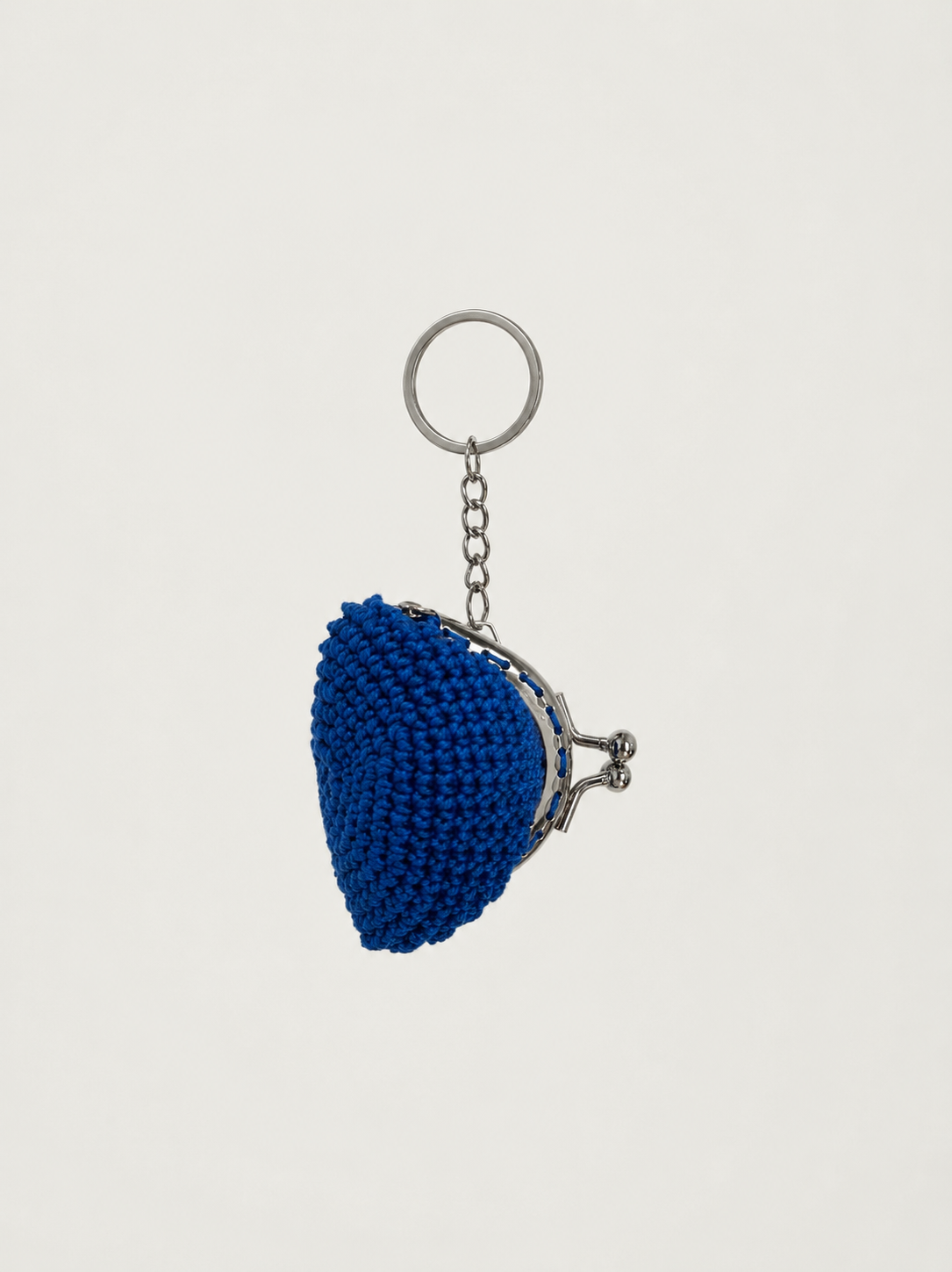 Electric Bloom Mini Wallet — Royal Blue