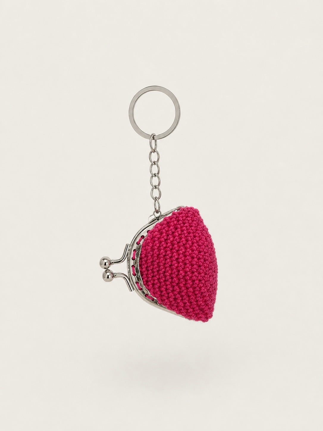 Electric Bloom Mini Wallet — Electric Pink