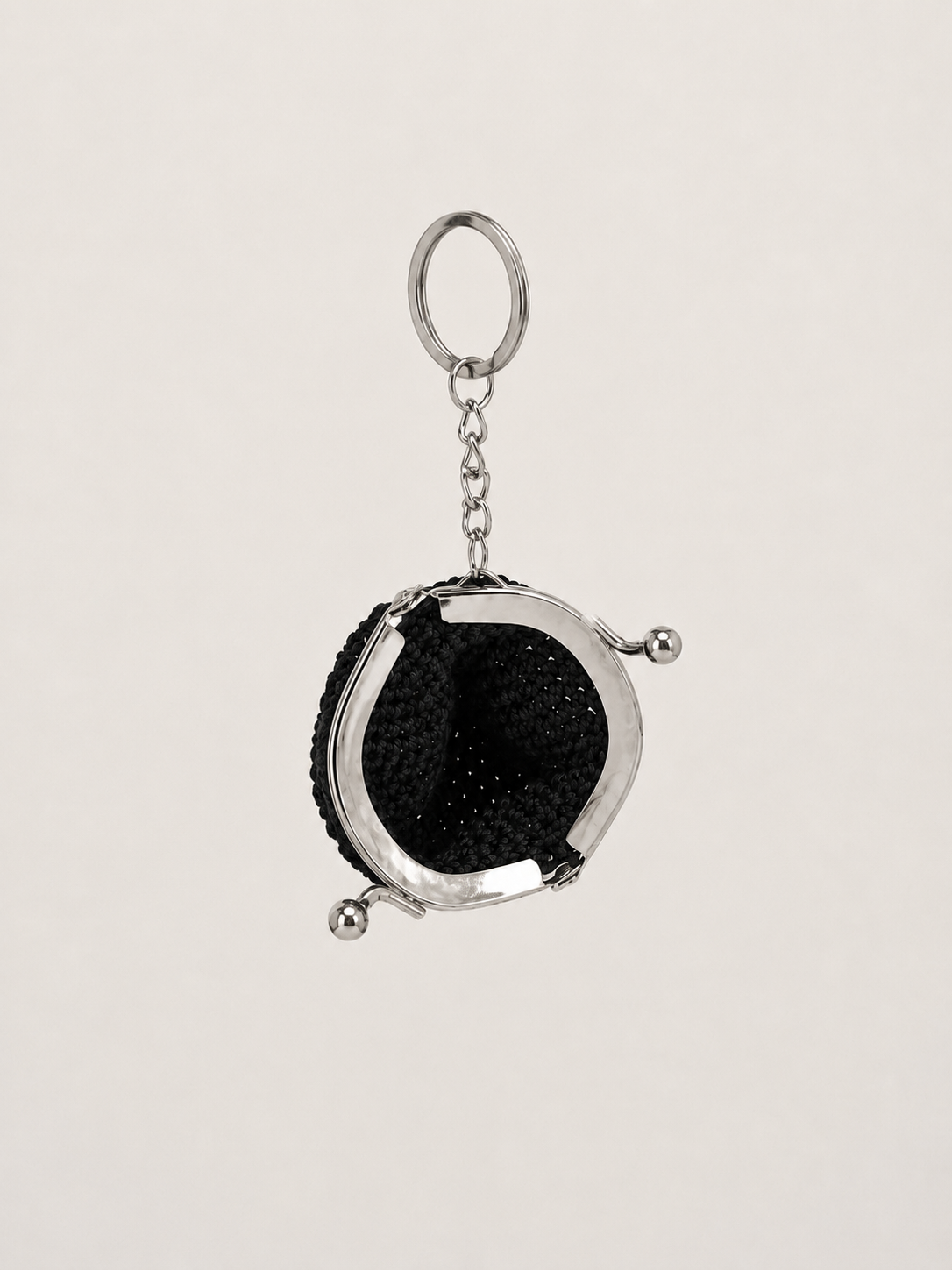Electric Bloom Mini Wallet — Black
