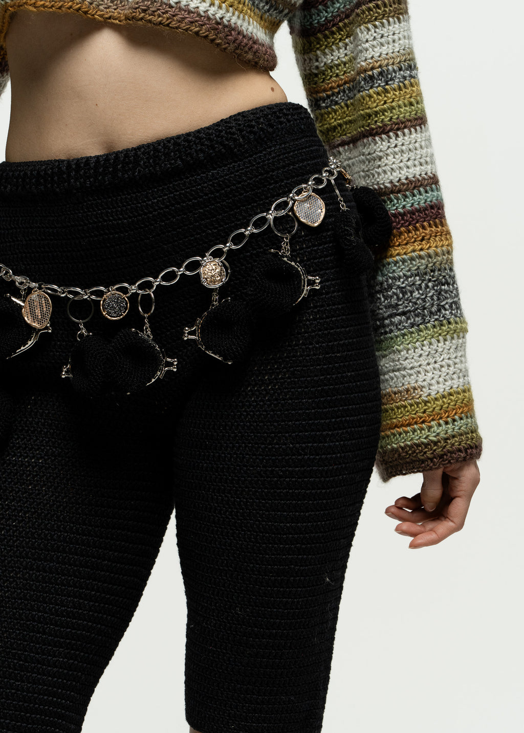 Static Charm Wallet Belt
