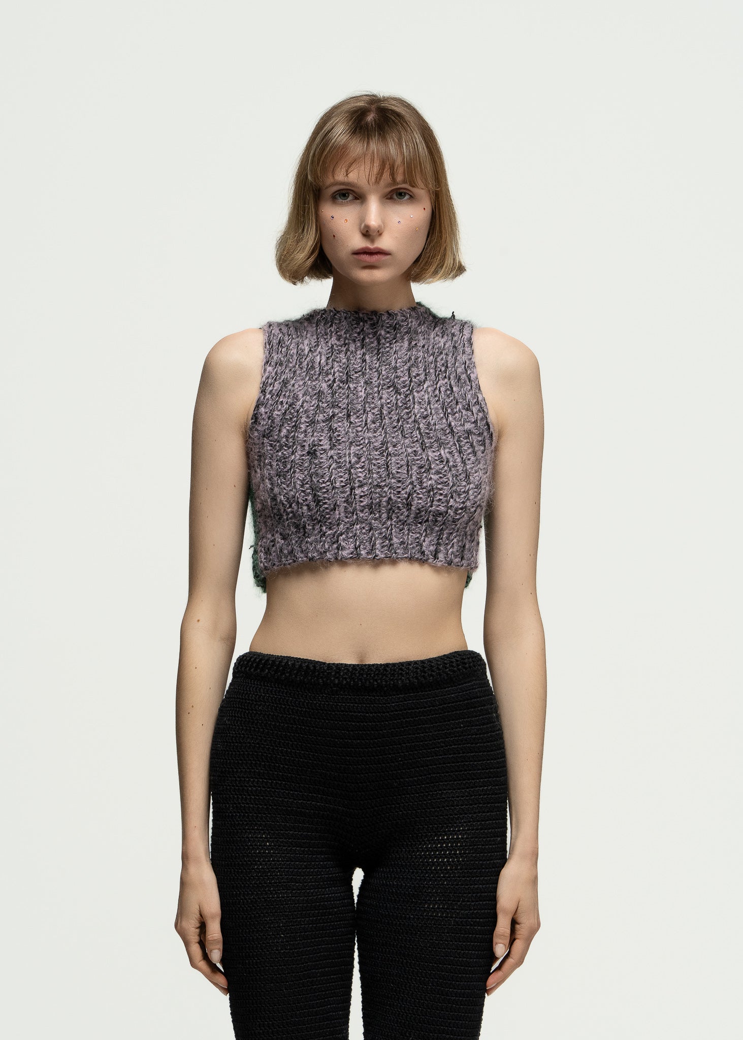 Dual Signal Crochet Top