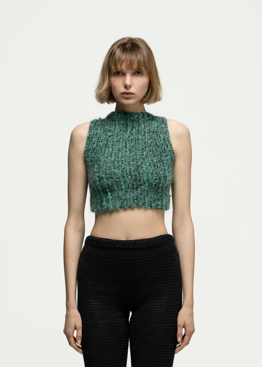 Dual Signal Crochet Top