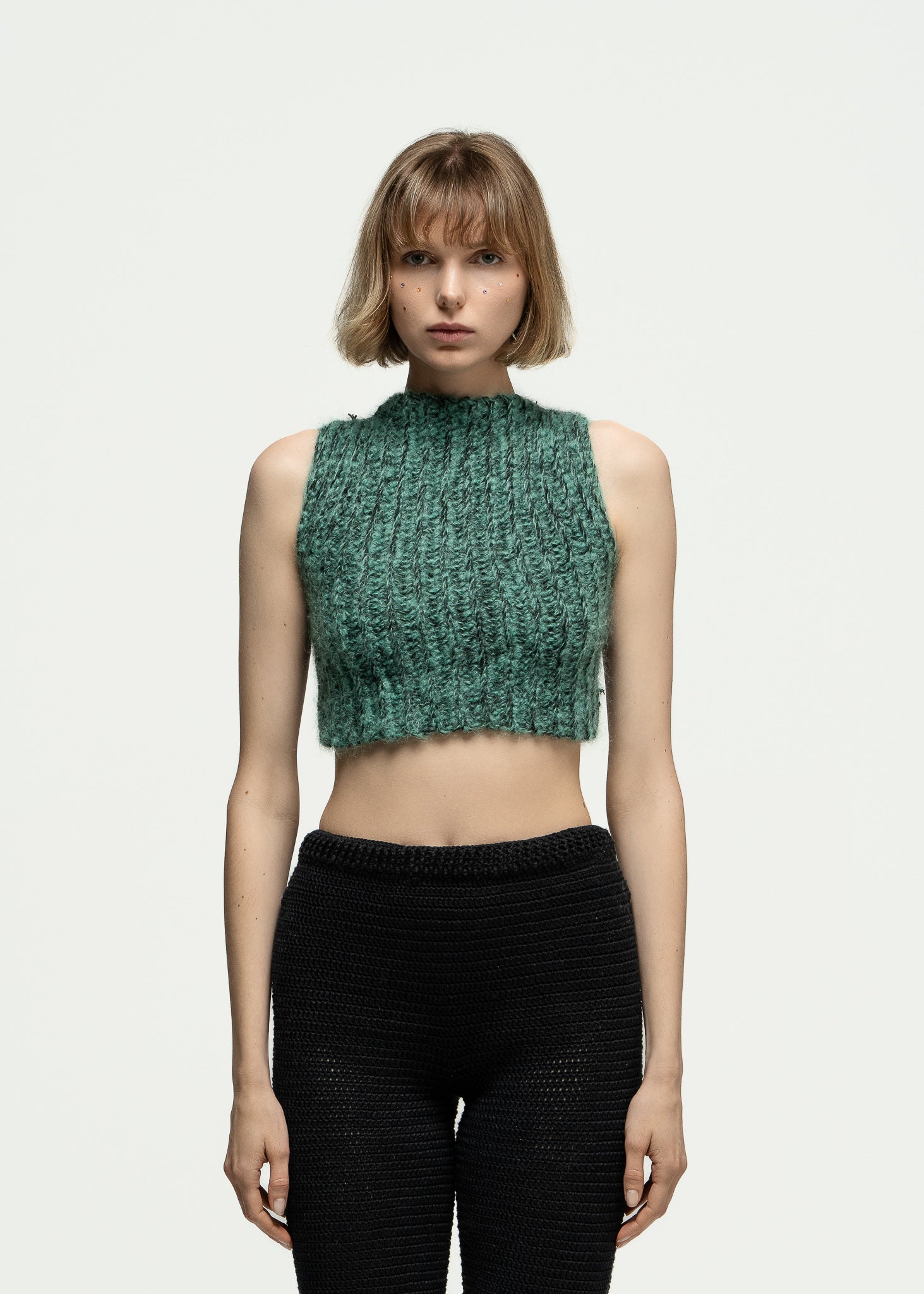 Dual Signal Crochet Top