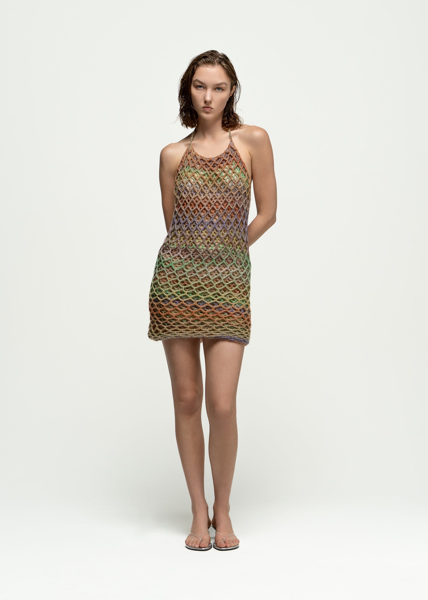 Earth Bloom Mini Dress