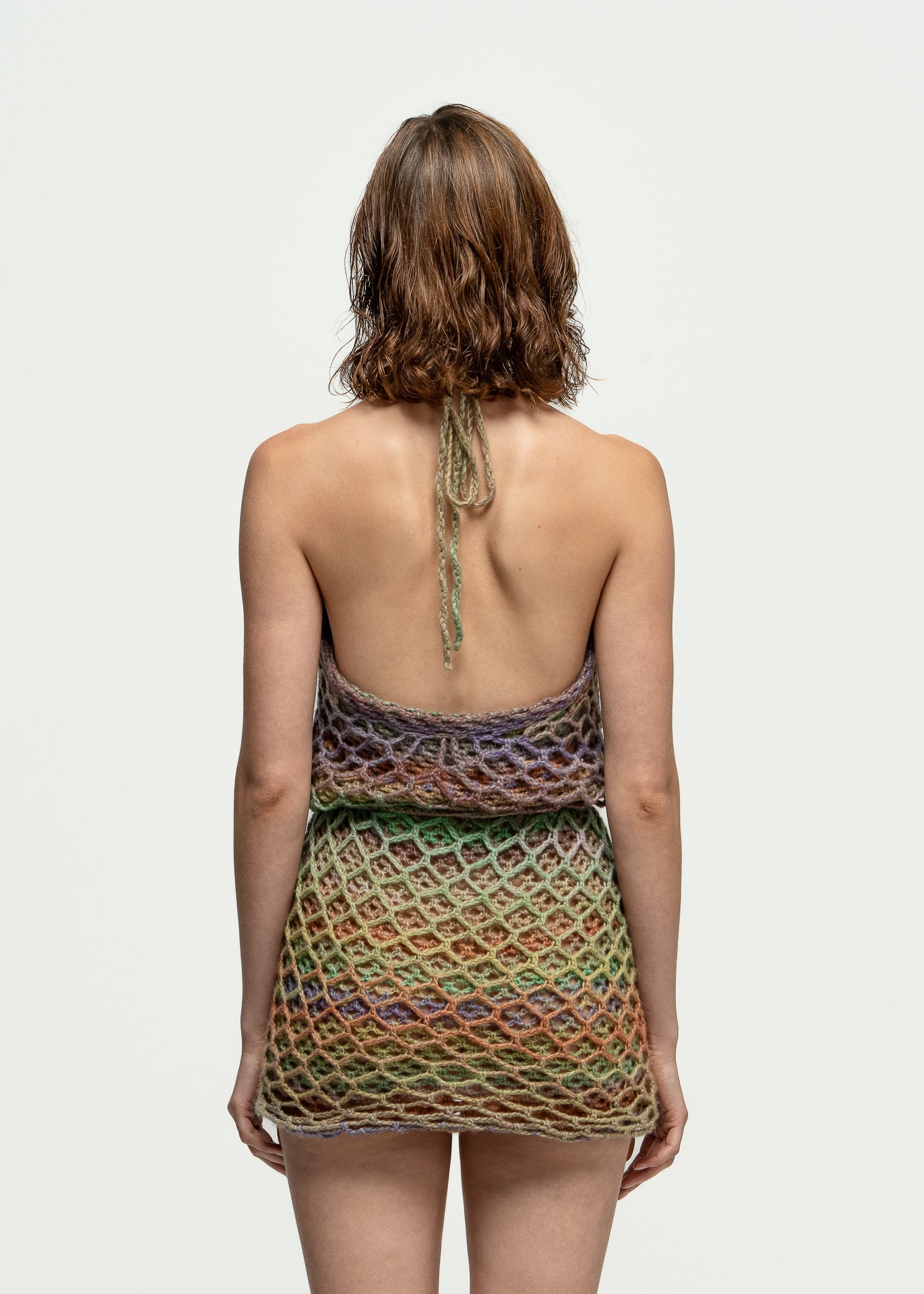 Earth Bloom Mini Dress