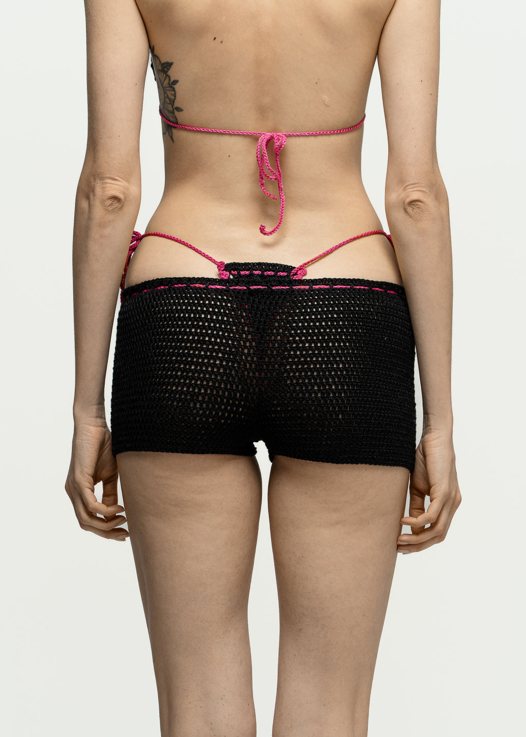 Static Shorts — Pink