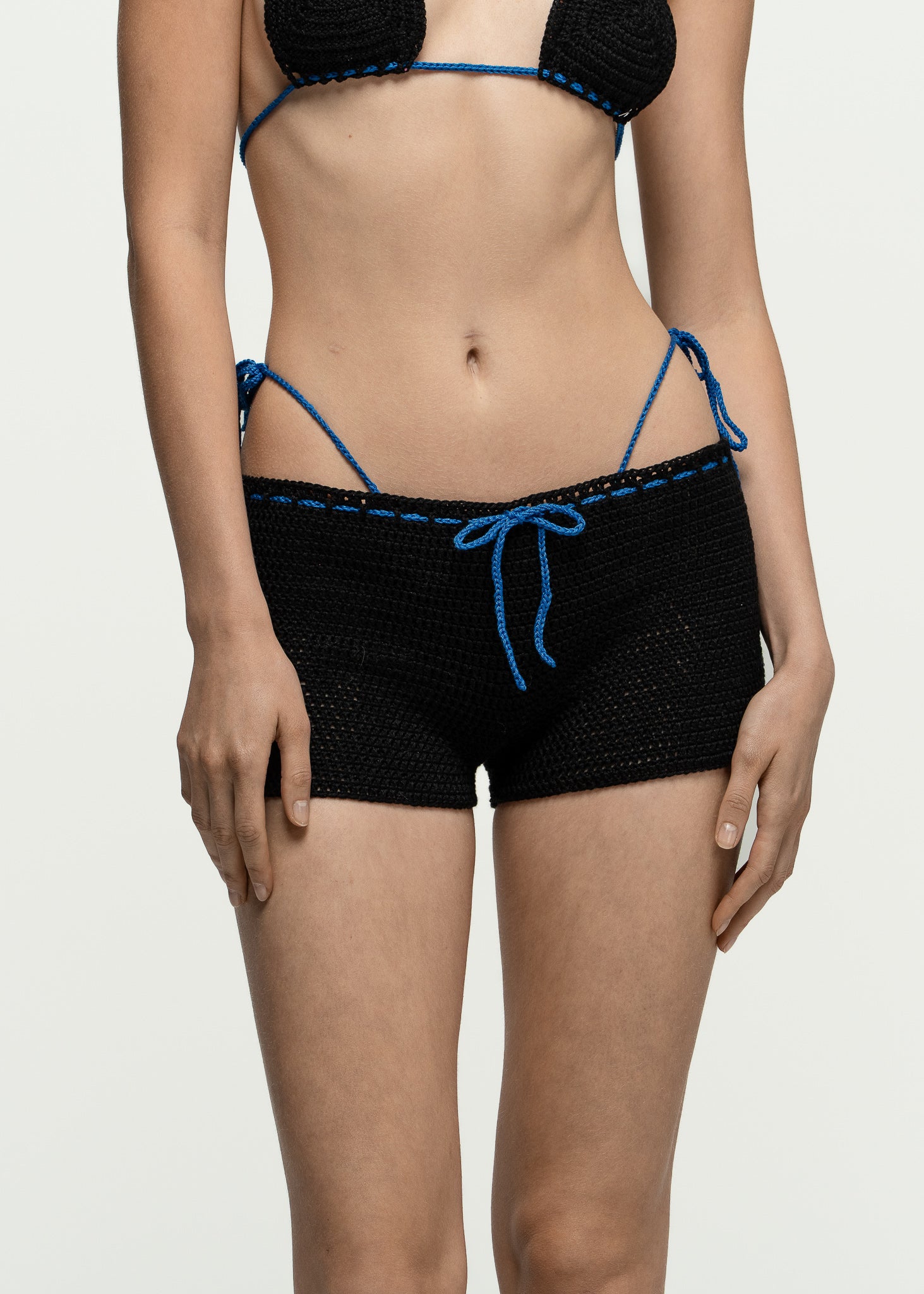 Static Shorts — Blue